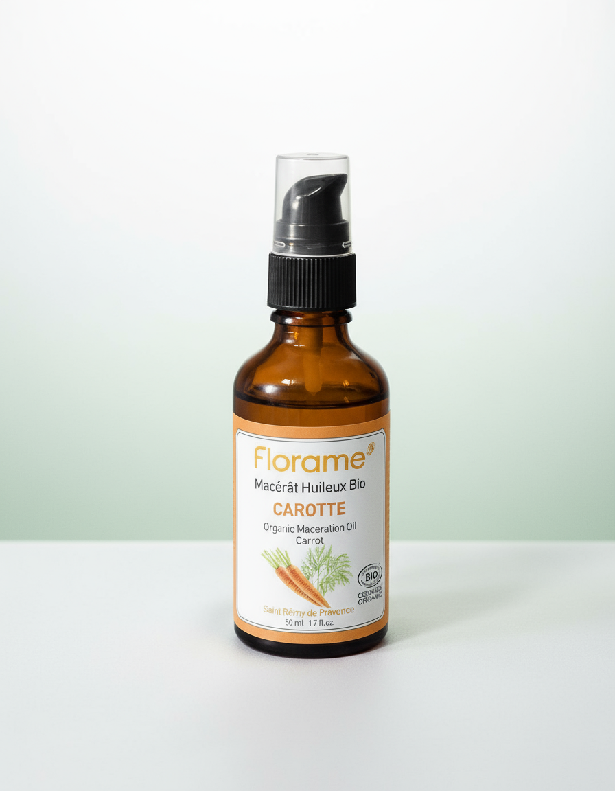 Florame Aceite Vegetal de Zanahoria Macerado 100% Bio 50ml