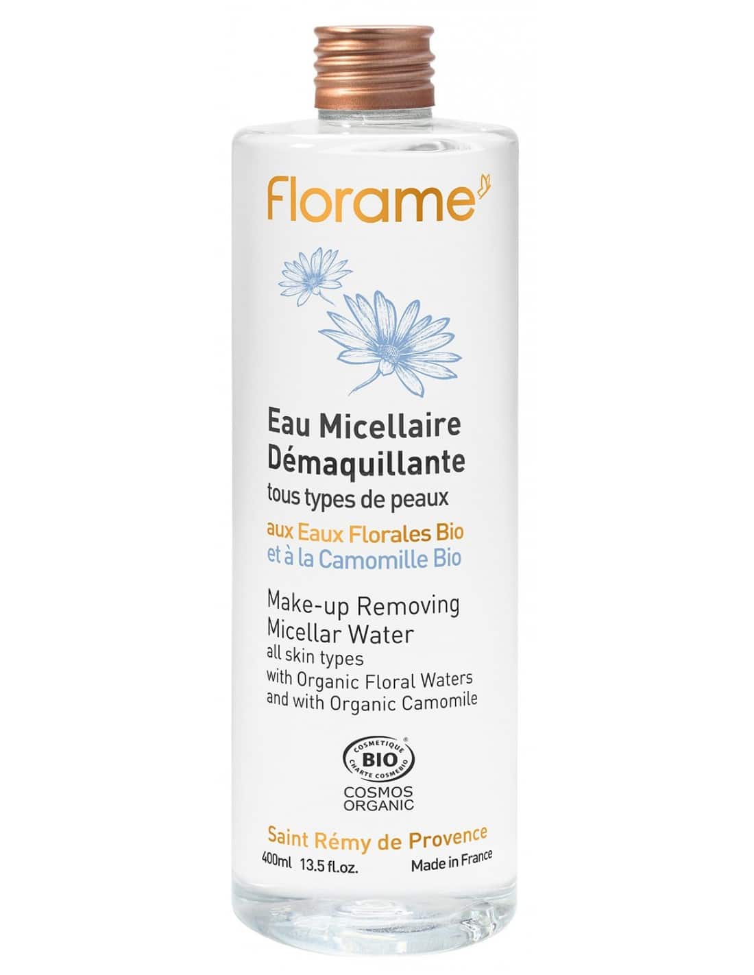 Florame Agua Micelar Desmaquillante de Rostro y Ojos 400ml