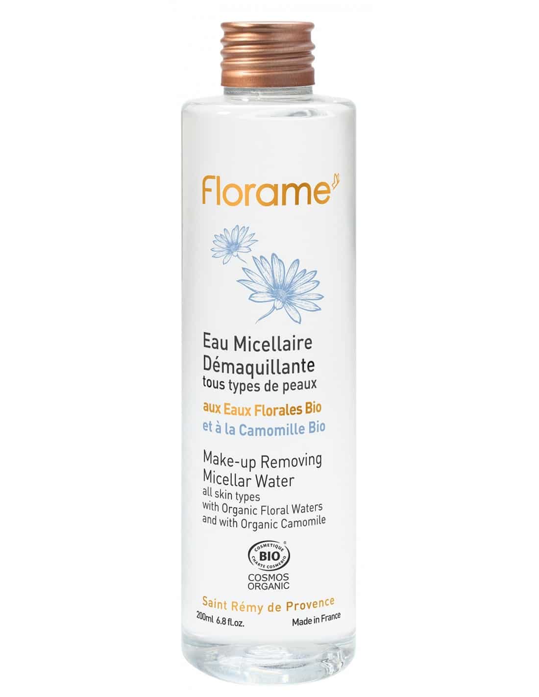 Florame Agua Micelar Desmaquillante de Rostro y Ojos 200ml