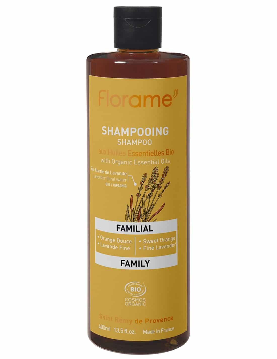 Florame Champú Familiar Para Todo Tipo de Cabello sin Sulfatos 400ml