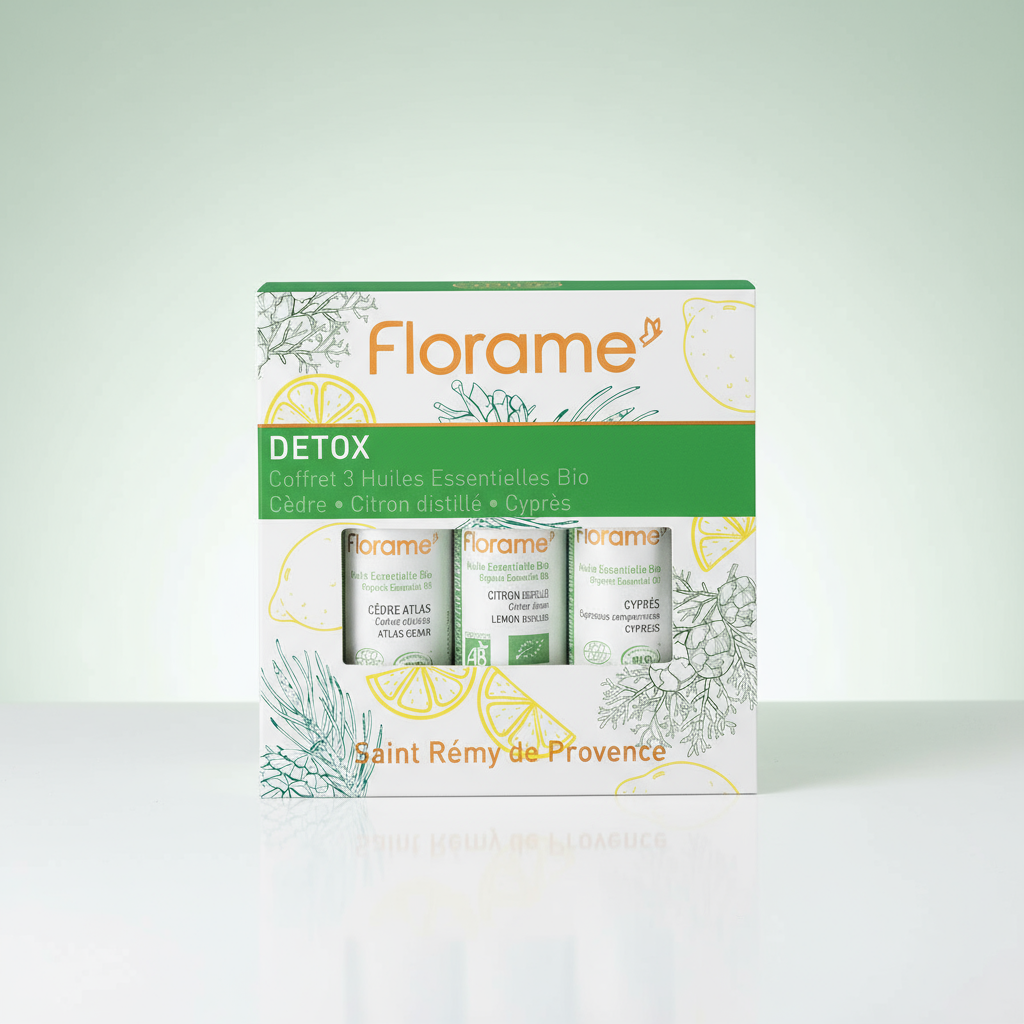 Florame Caja de aceites esenciales Bio Detox