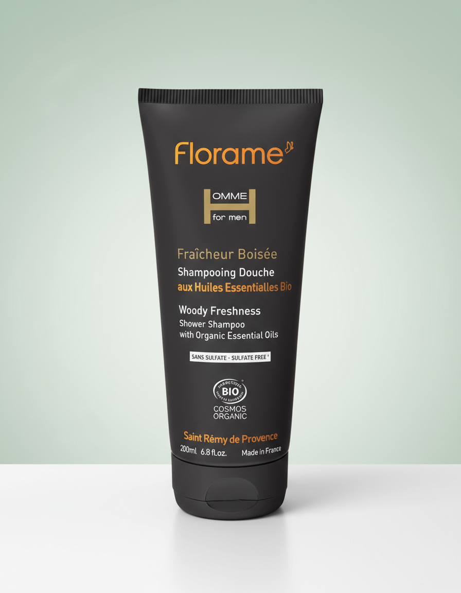 Florame Champú Frescor Boscoso para Hombre sin Sulfatos 200ml