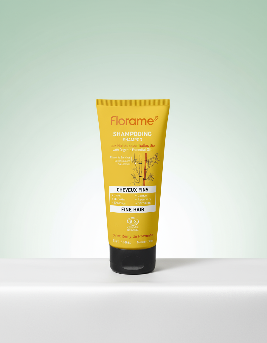 Florame Champú para Cabello Fino Sin Sulfatos 200ml