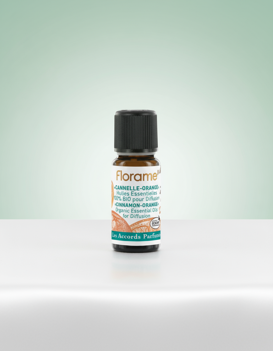 Florame Composición BIO de Aceites Esenciales con Canela y Naranja 10ml