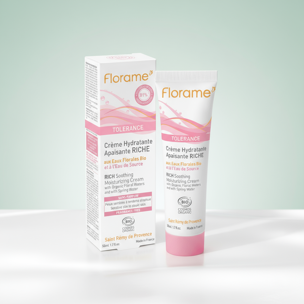 Florame Crema Facial Hidratación Intensa Tolerance 50ml