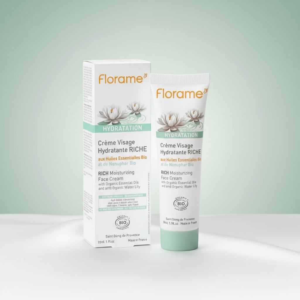 Florame Crema Facial Hidratación Intensa con Nenúfar BIO 50ml