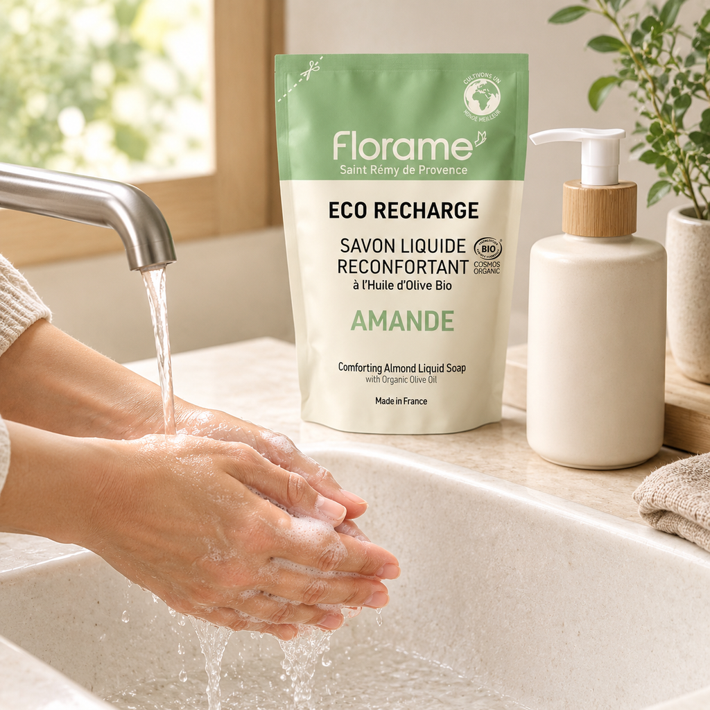 Florame Eco-Recarga Jabón Líquido de Almendra 470ml