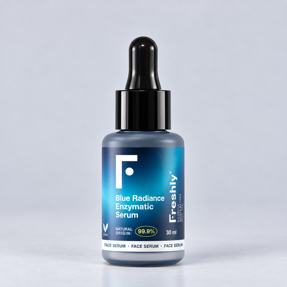 Freshly Cosmetics Blue Radiance Enzymatic Exfoliating Serum 30ml
