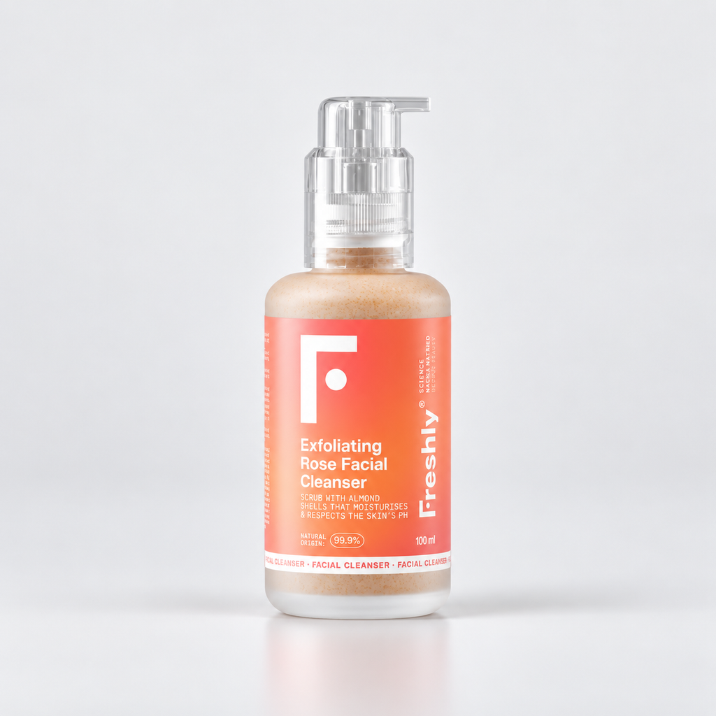Freshly Cosmetics Exfoliating Rose Facial Cleanser 100ml
