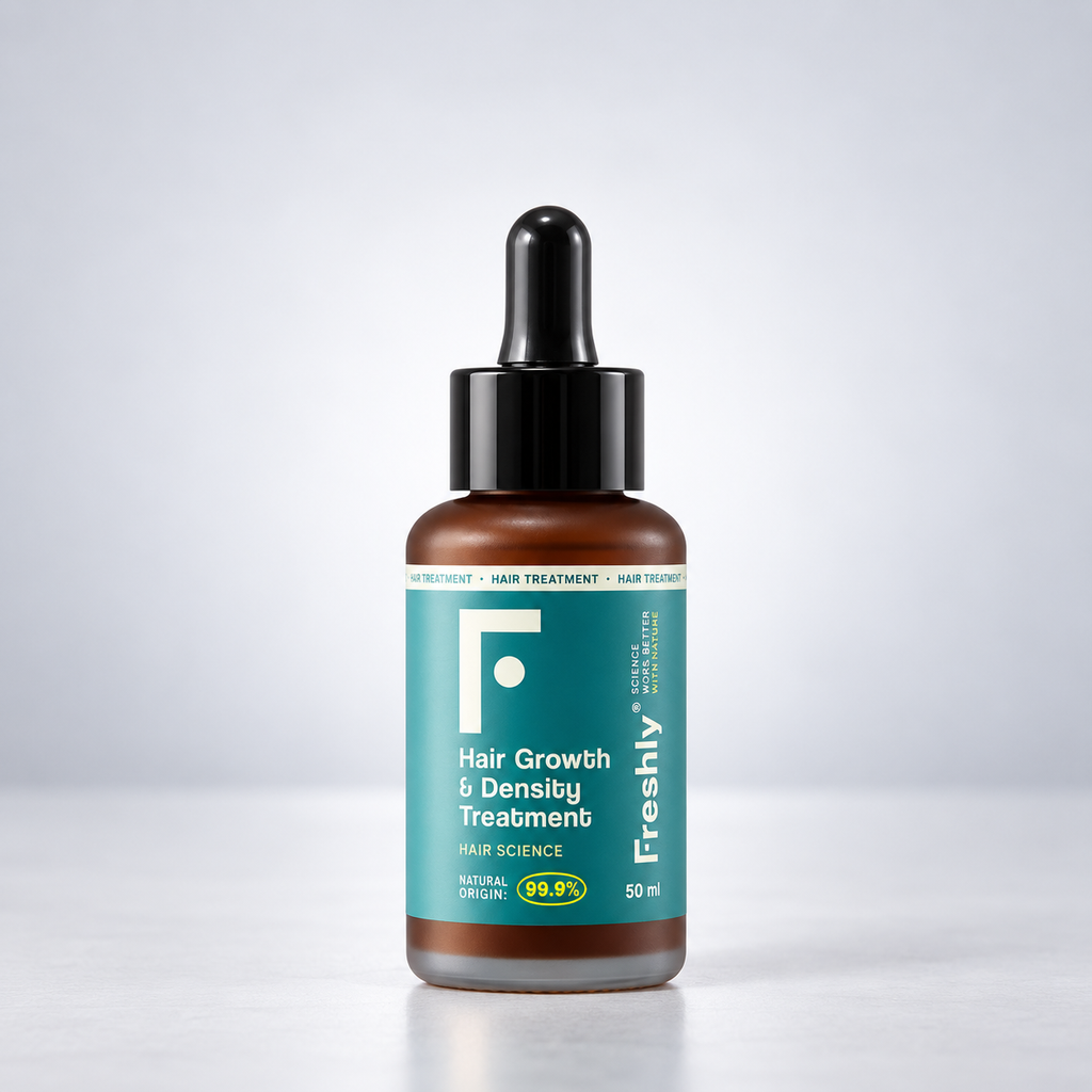 Freshly Cosmetics Hair Growth & Density Treatment 50ml - FRESHLY COSMETICS - cosmética natural