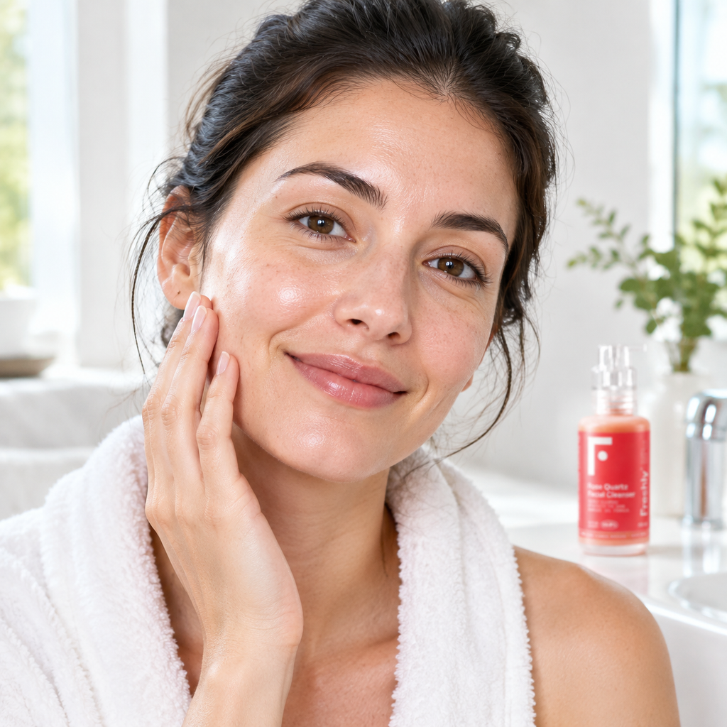 Freshly Cosmetics Rose Quartz Facial Cleanser - FRESHLY COSMETICS - cosmética natural