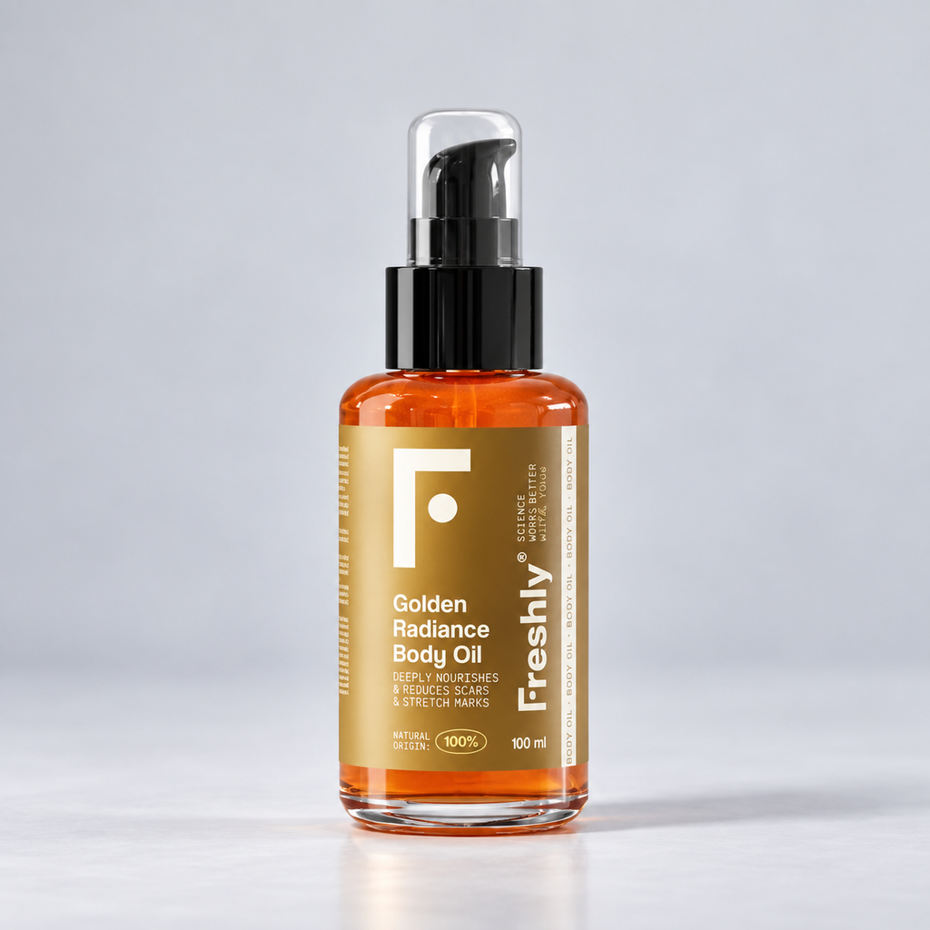 Freshly Cosmetics Golden Radiance Body Oil
