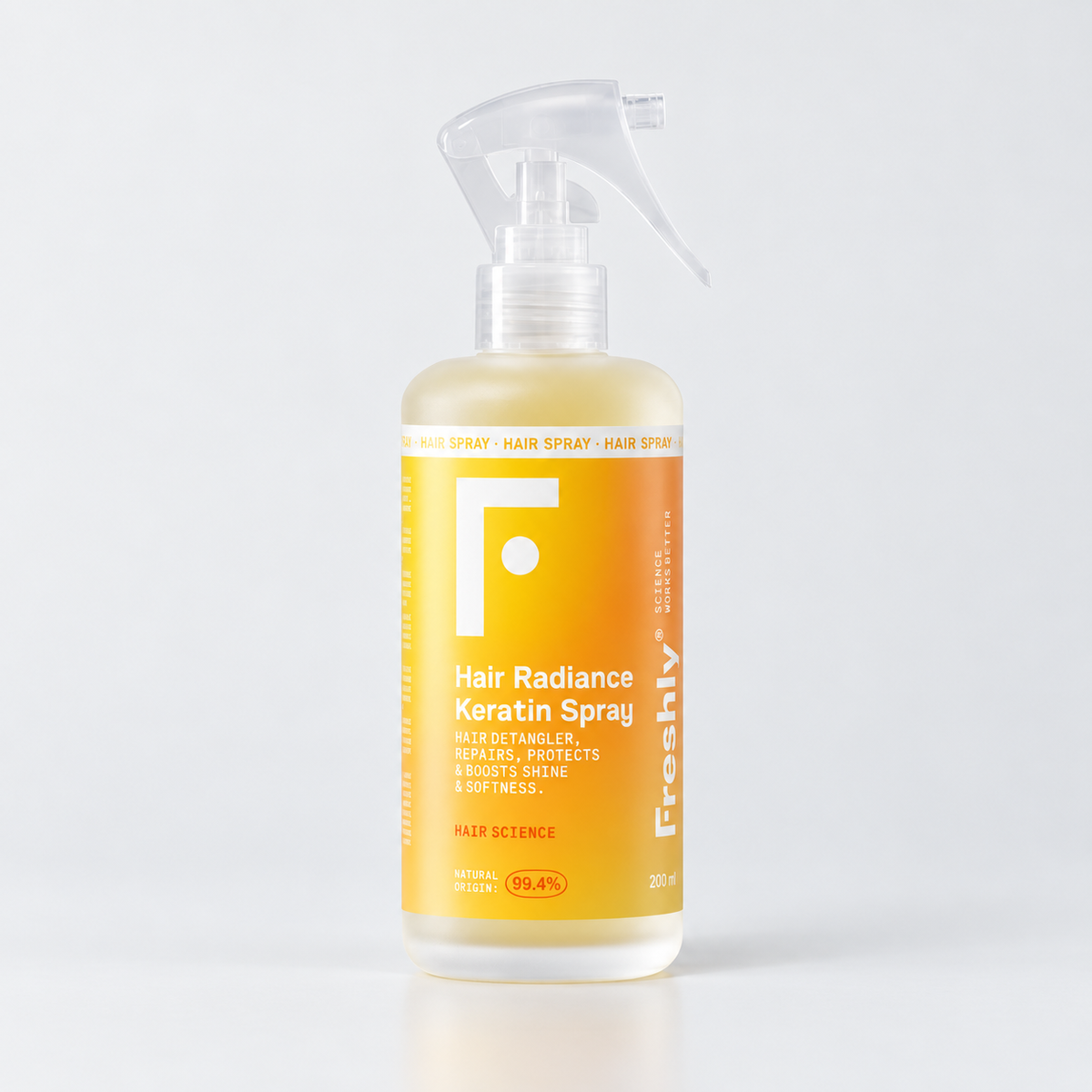 Freshly Cosmetics Hair Radiance Keratin Spray - FRESHLY COSMETICS - cosmética natural