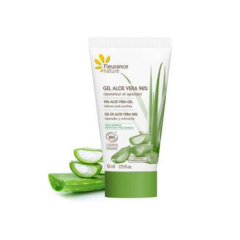 Fleurance Nature Gel de Aloe Vera 96% Bio en Tubo 50ml - FLEURANCE NATURE - cosmética natural