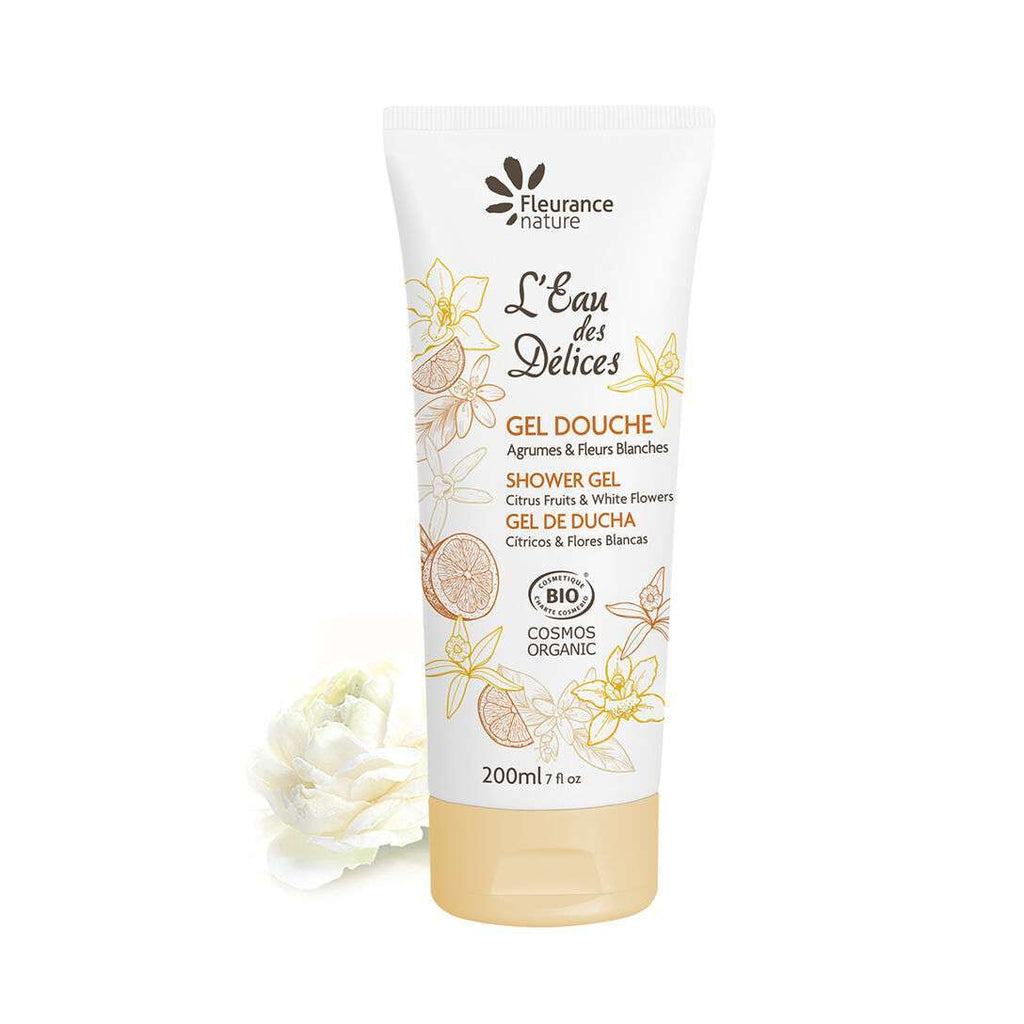 Fleurance Nature Gel de Ducha de Cítricos y Flores Blancas 200ml - FLEURANCE NATURE - cosmética natural