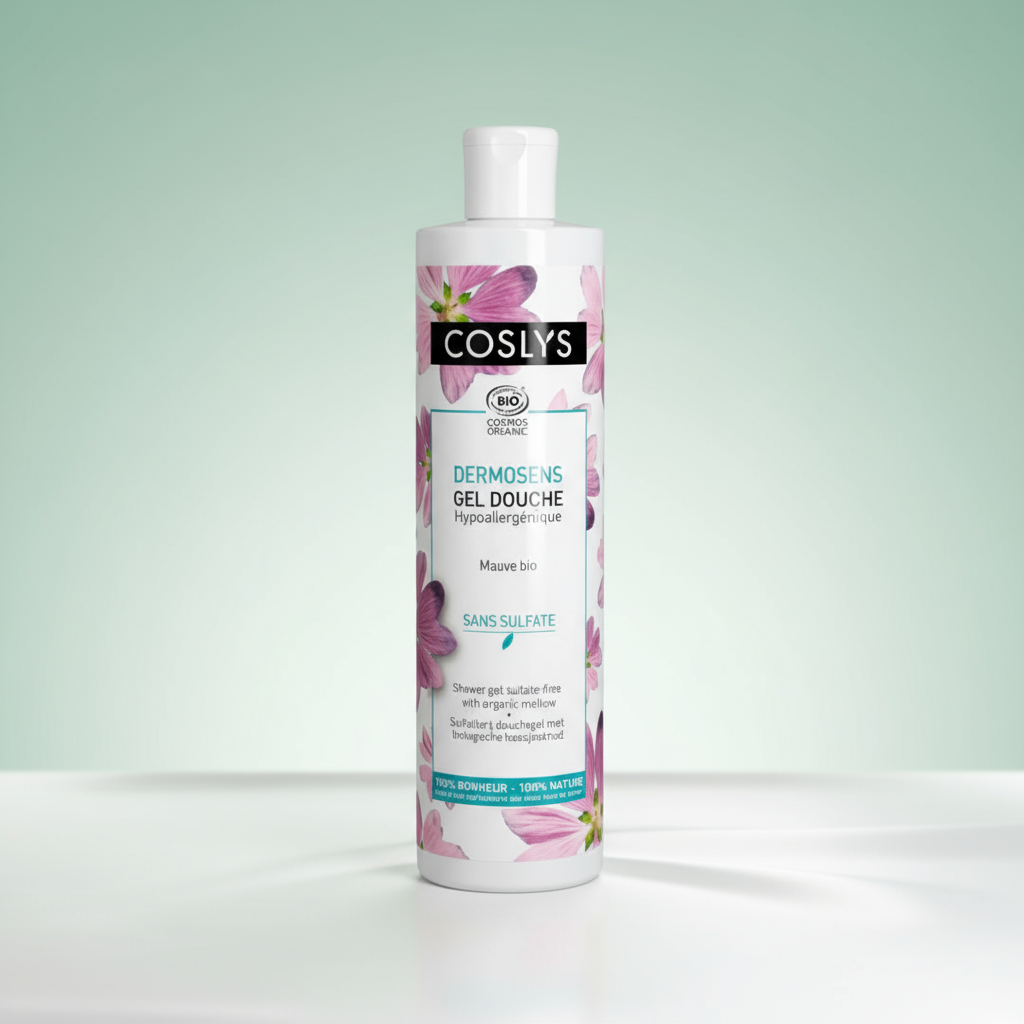Coslys DERMOSENS Gel de Ducha Sin Sulfatos Hipoalergénico con Malva 380ml