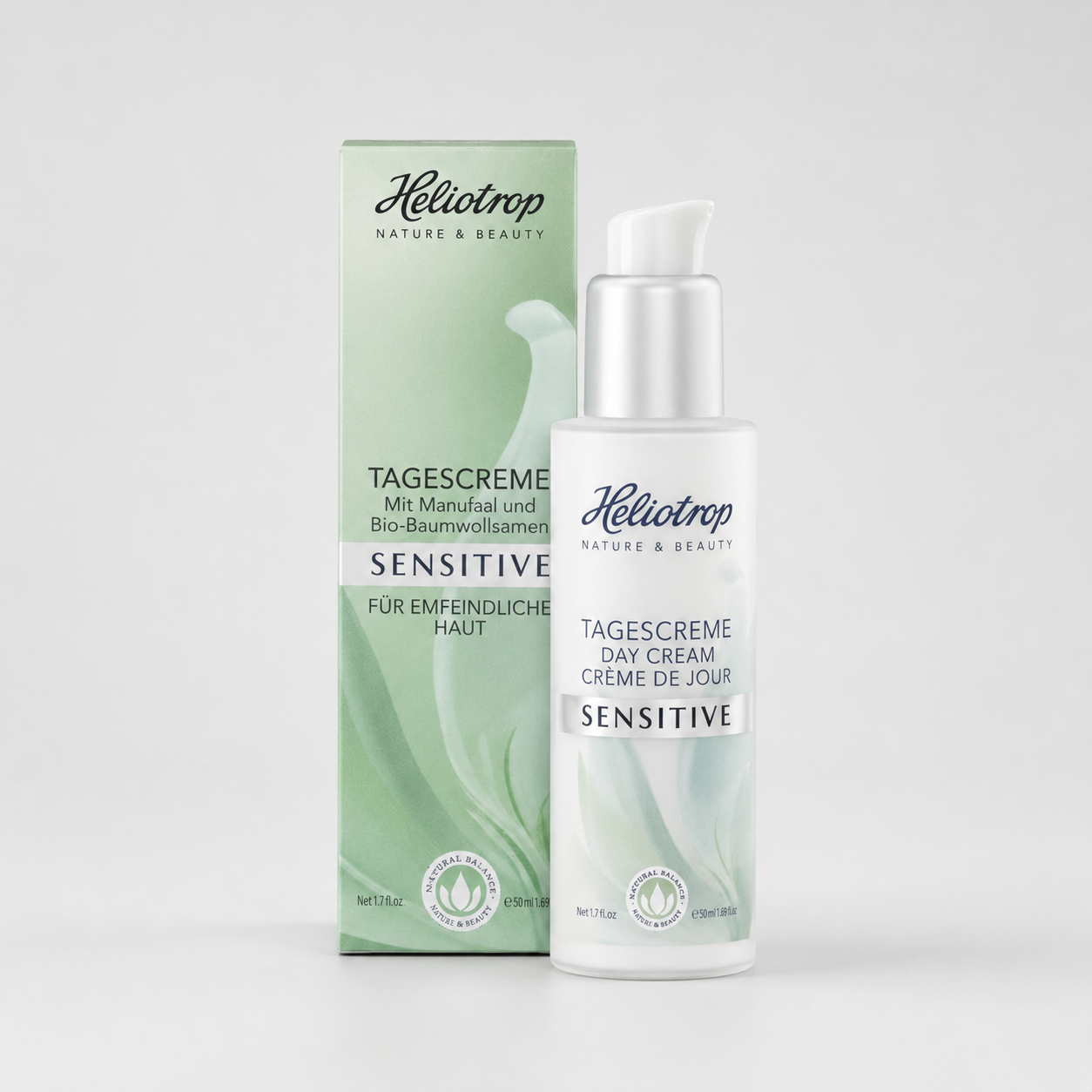 Heliotrop Crema de Día Sensitive 50ml - HELIOTROP - cosmética natural