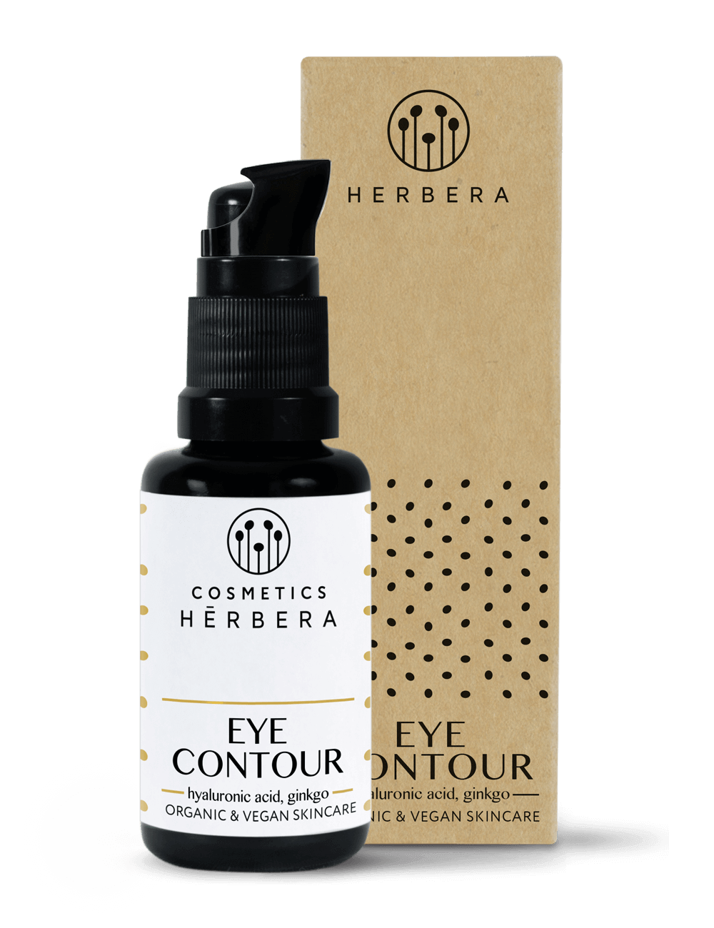 Herbera Contorno de ojos para tratar arrugas, bolsas y ojeras 30ml