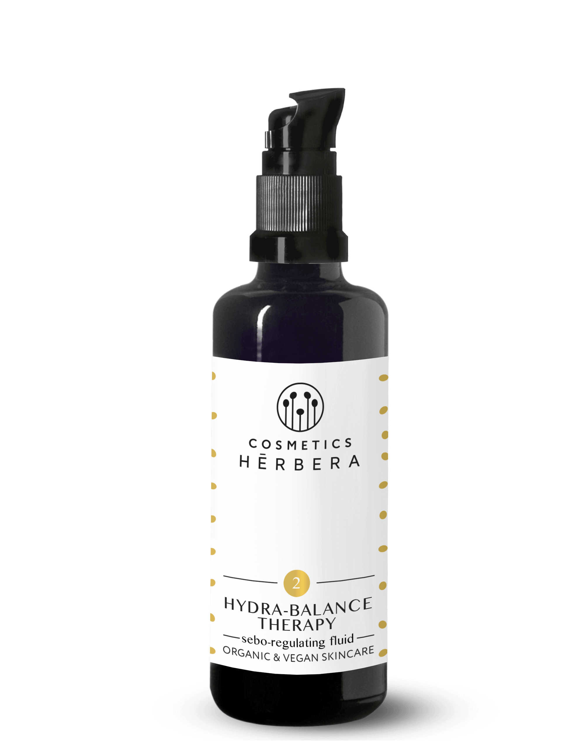 Herbera Hydra-Balance Therapy (Fluido Facial de Bardana y Comino Negro) para Piel Mixta-Grasa 50ml