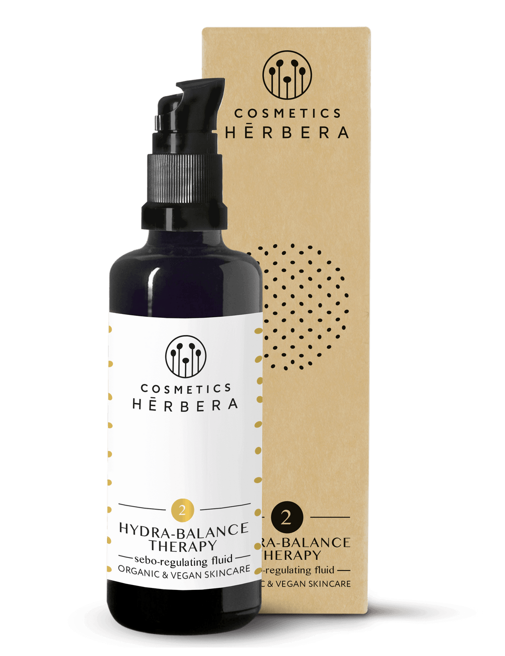Herbera Hydra-Balance Therapy (Fluido Facial de Bardana y Comino Negro) para Piel Mixta-Grasa 50ml