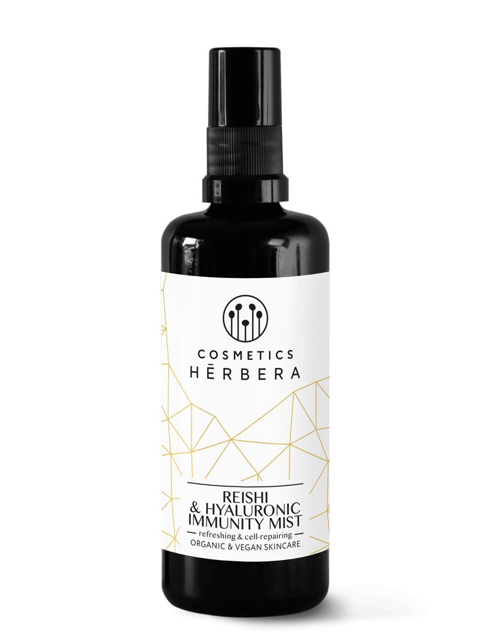Herbera REISHI & HYALURONIC IMMUNITY Bruma facial para regenerar e iluminar la piel 100ml