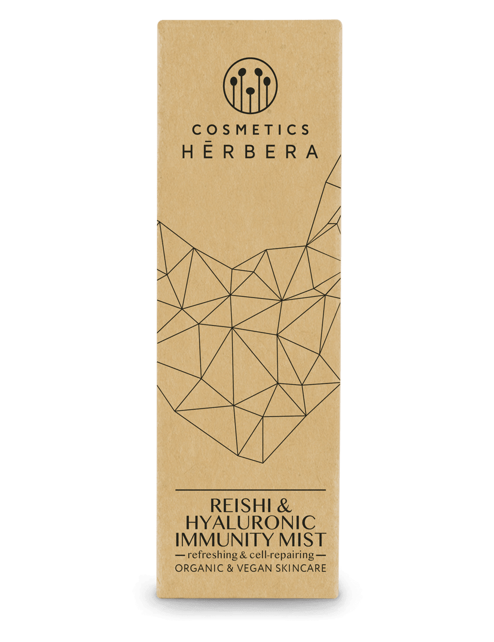Herbera REISHI & HYALURONIC IMMUNITY Bruma facial para regenerar e iluminar la piel 100ml