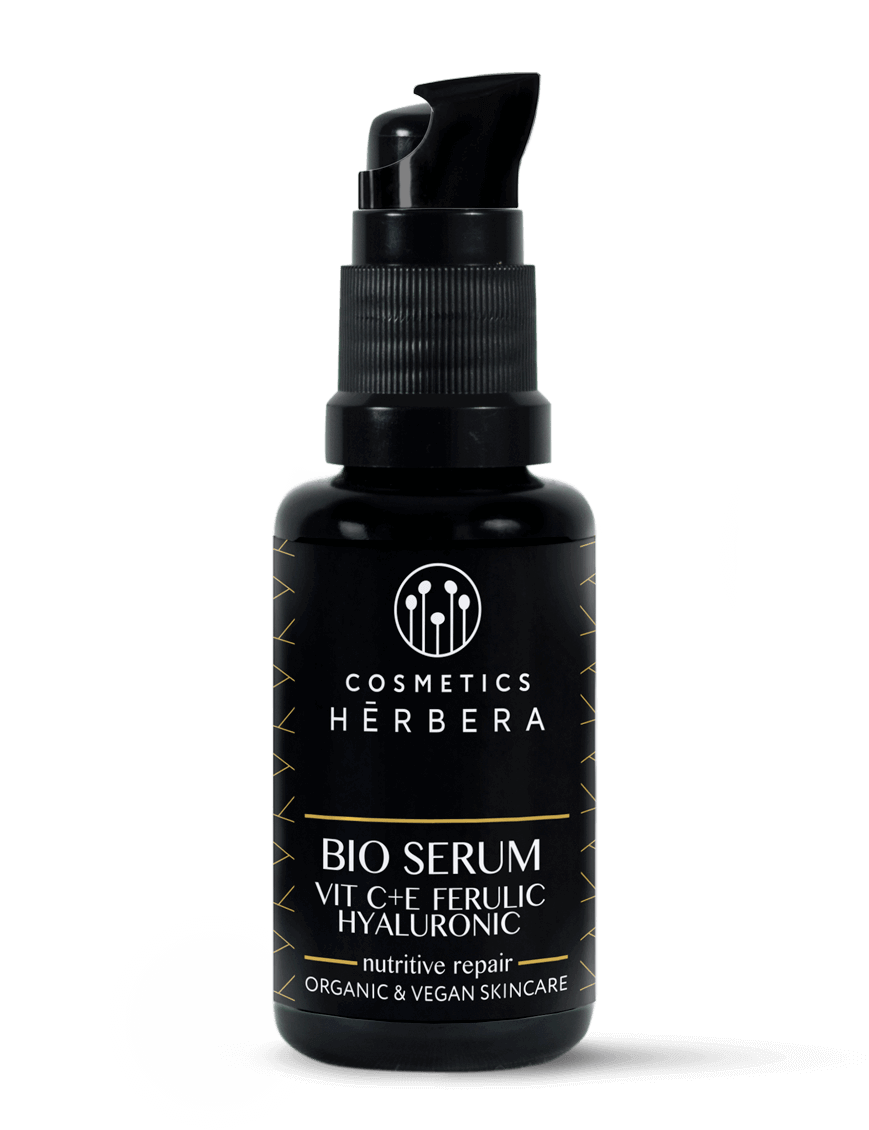 Herbera Serum Hialurónico Antiox Iluminador con Vitamina C+E+Ferúlico 30ml