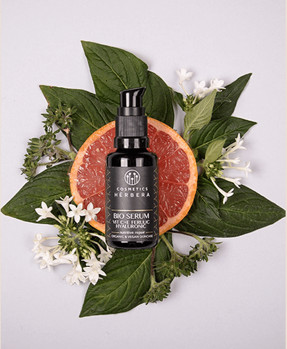 Herbera Serum Hialurónico Antiox Iluminador con Vitamina C+E+Ferúlico 30ml