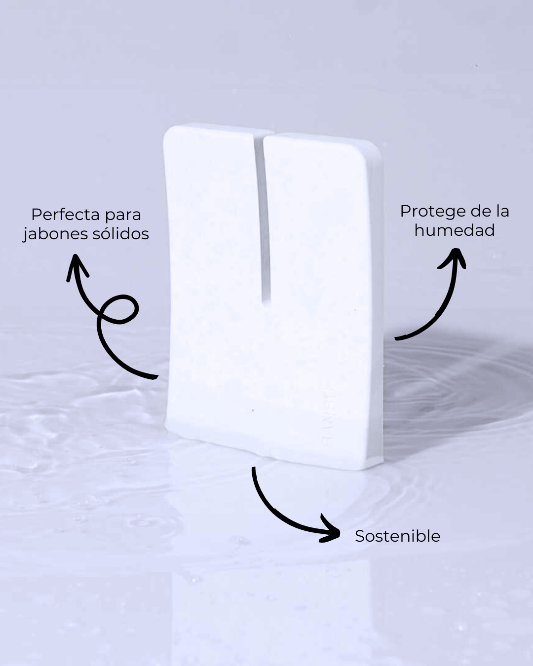 Banbu Jabonera Pequeña Hollow Blanca - BANBU - cosmética natural