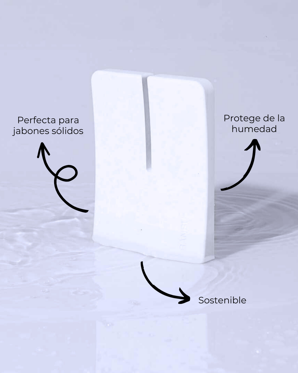 Banbu Jabonera Pequeña Hollow Gris - BANBU - cosmética natural
