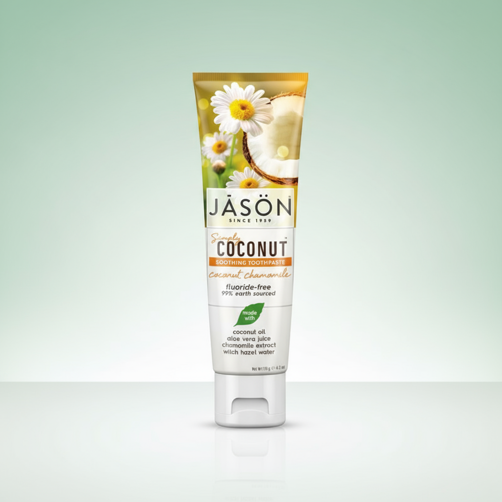 Jasön Dentífrico con Coco y Camomila Calmante 119gr