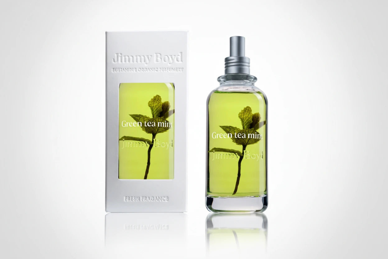 Jimmy Boyd Fragancia Bio Orgánica GREEN TEA & MINT 200ml - JIMMY BOYD - cosmética natural