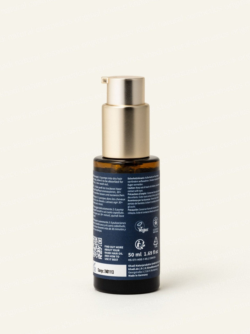 Khadi Aceite Capilar de Neem 50ml - KHADI - cosmética