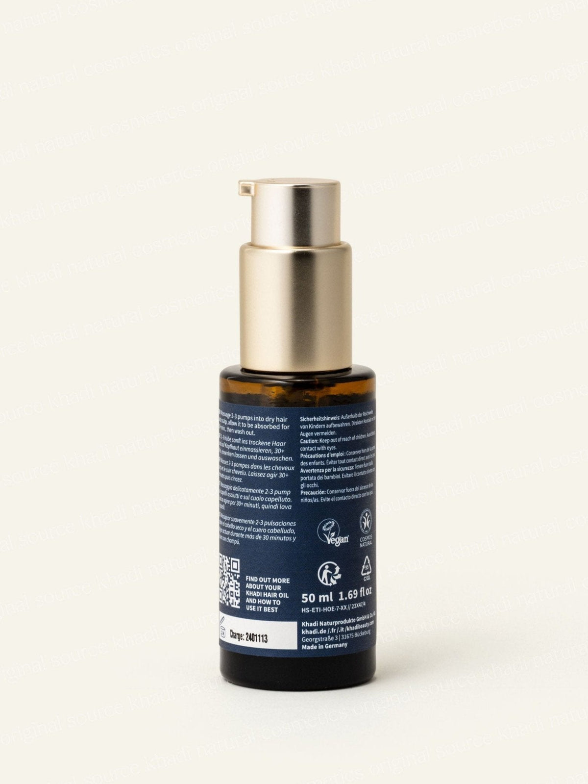 Khadi Aceite Capilar de Neem 50ml - KHADI - cosmética