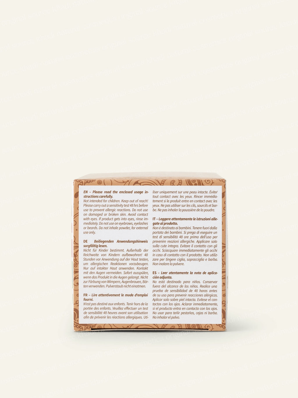 Khadi Cassia Neutra 100g - KHADI - cosmética
