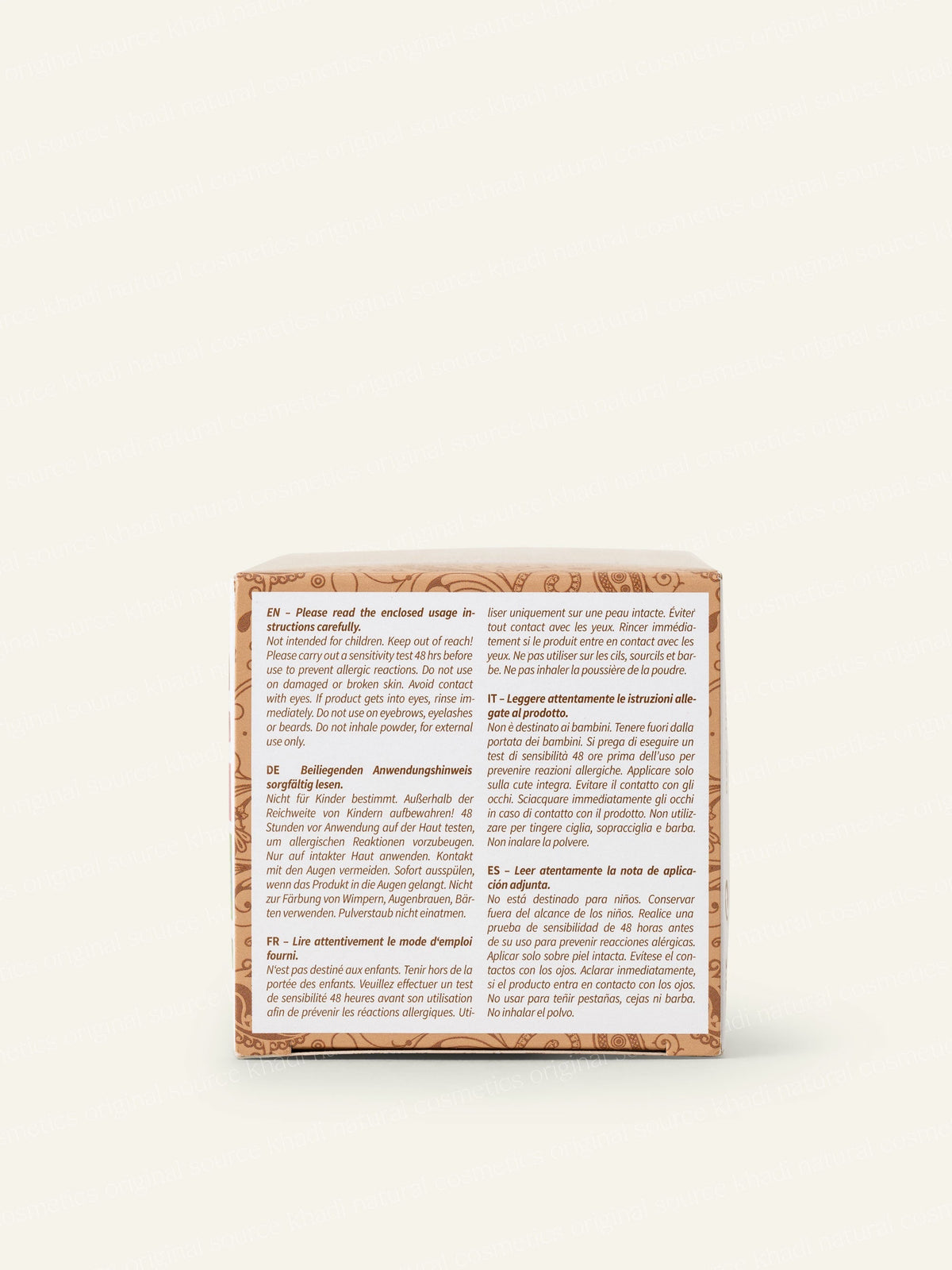 Khadi Cassia Neutra 100g - KHADI - cosmética