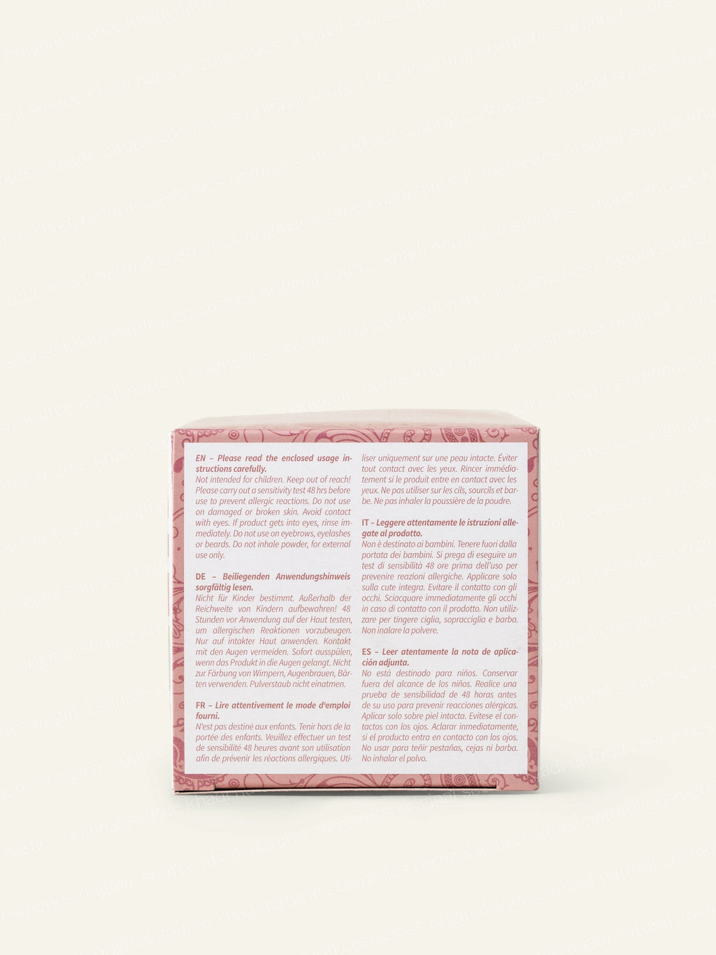 Khadi Tinte Vegetal Rubio Claro 100g - KHADI - cosmética