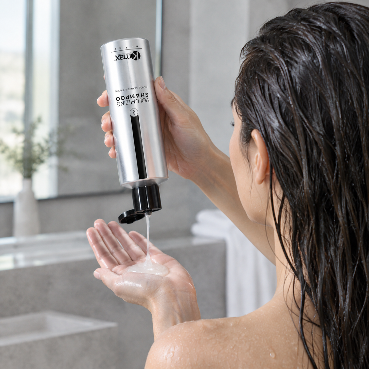 Kmax Clear Gel Voluminizador Champú 100ml - KMAX FIBRAS CAPILARES - cosmética natural