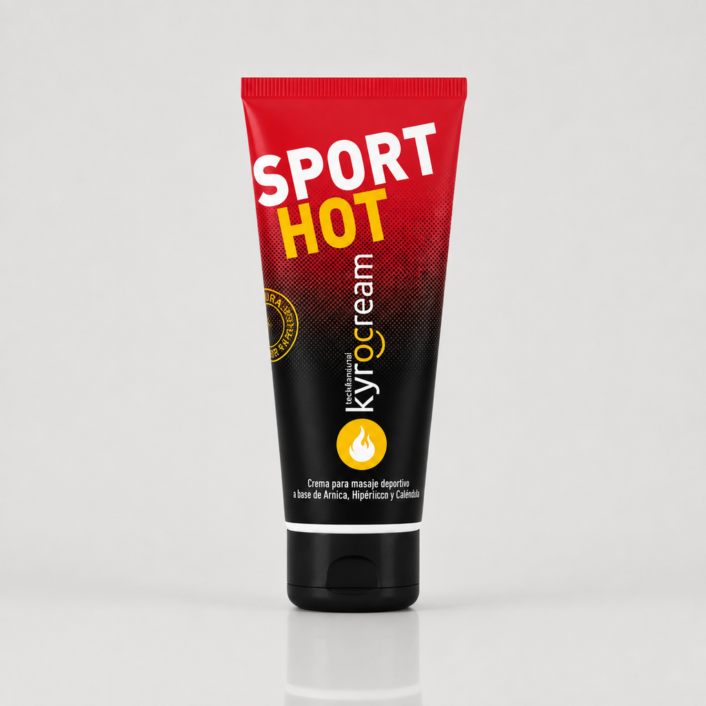 Kyrocream Sport Hot 120ml - KYROCREAM - cosmética natural