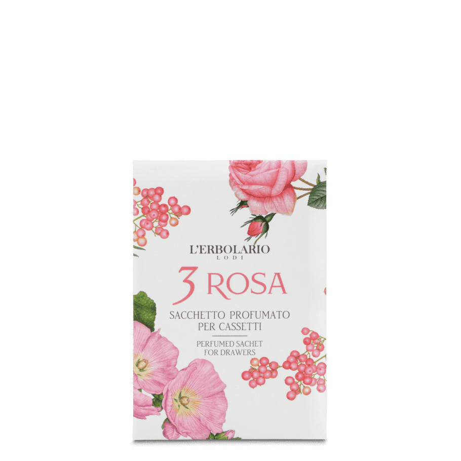 L'Erbolario 3 Rosa Sobre Perfumado para Cajones 1ud