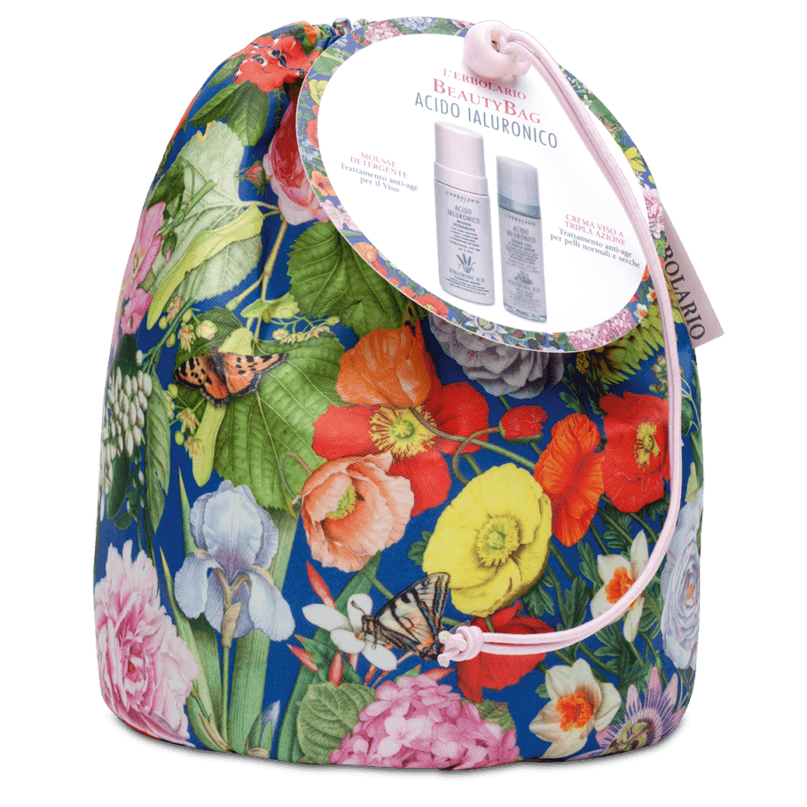 L'Erbolario BeautyBag Ácido Hialurónico Facial 50ml + 150ml