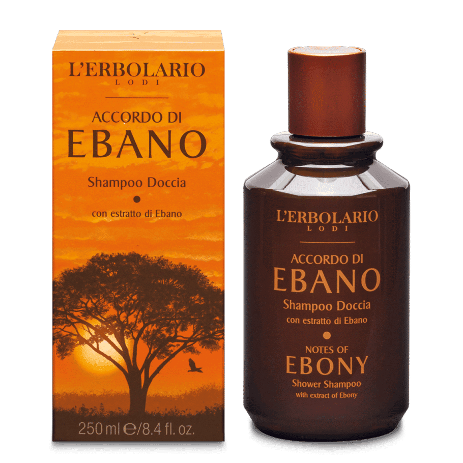 L'Erbolario Champú de Ducha con Notas de Ebano 250ml