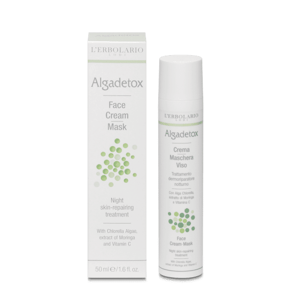 L'Erbolario Mascarilla Crema Facial de Noche Algadetox 50ml