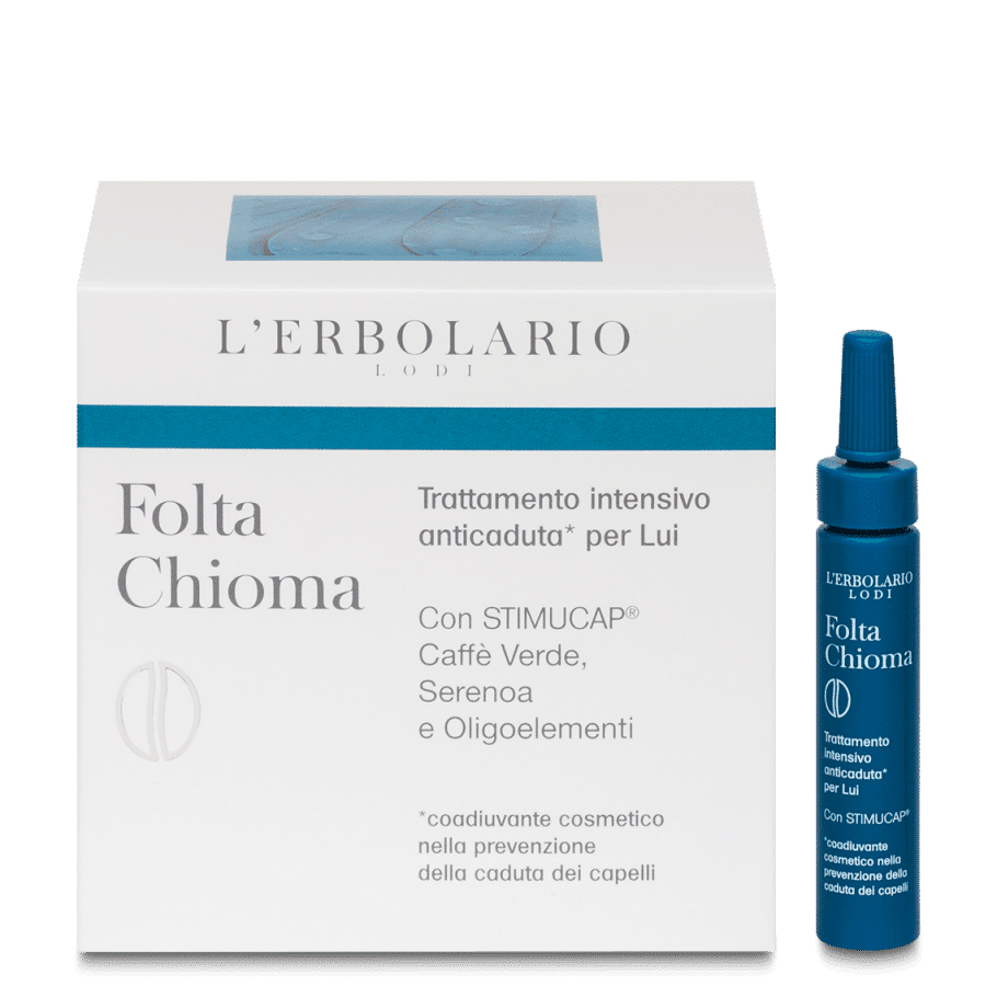 L'Erbolario Tratamiento Intensivo para la Caída del Cabello para Hombres 12ud