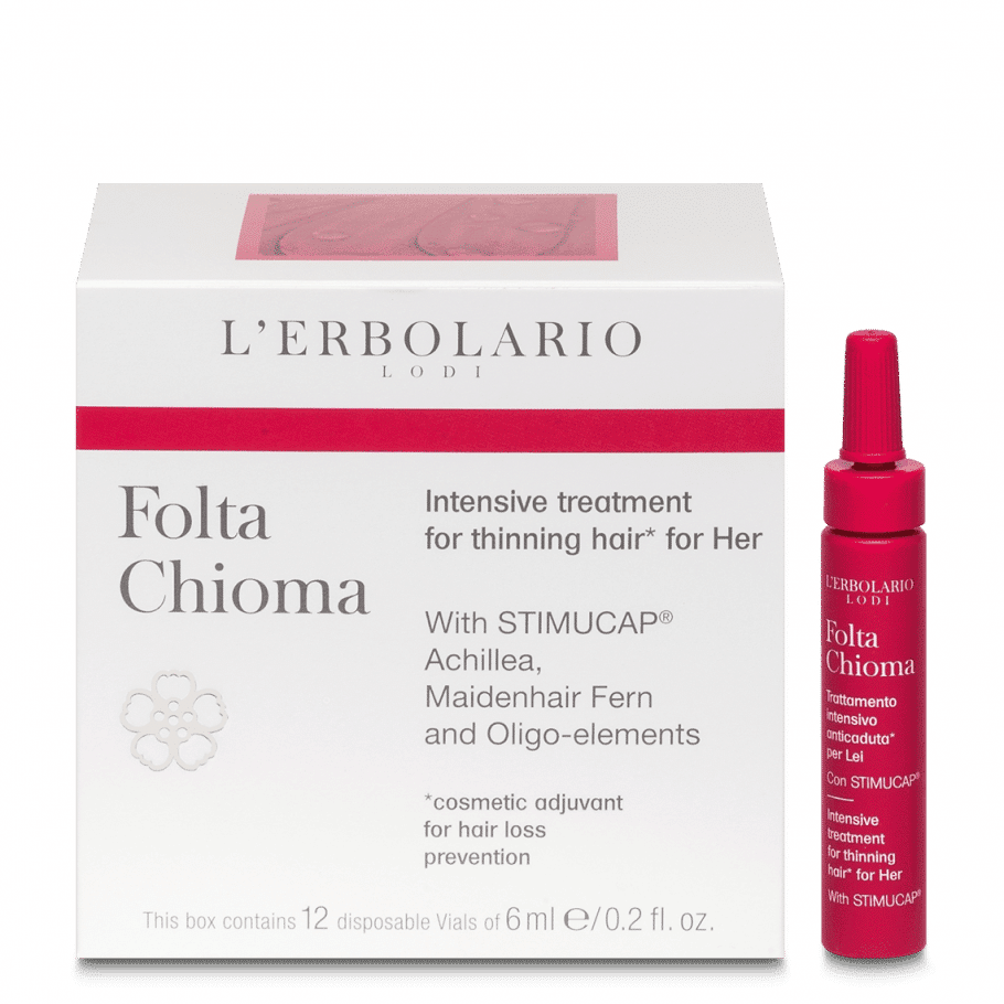 L’Erbolario Tratamiento Intensivo para la Caída del Cabello para Mujeres 12ud