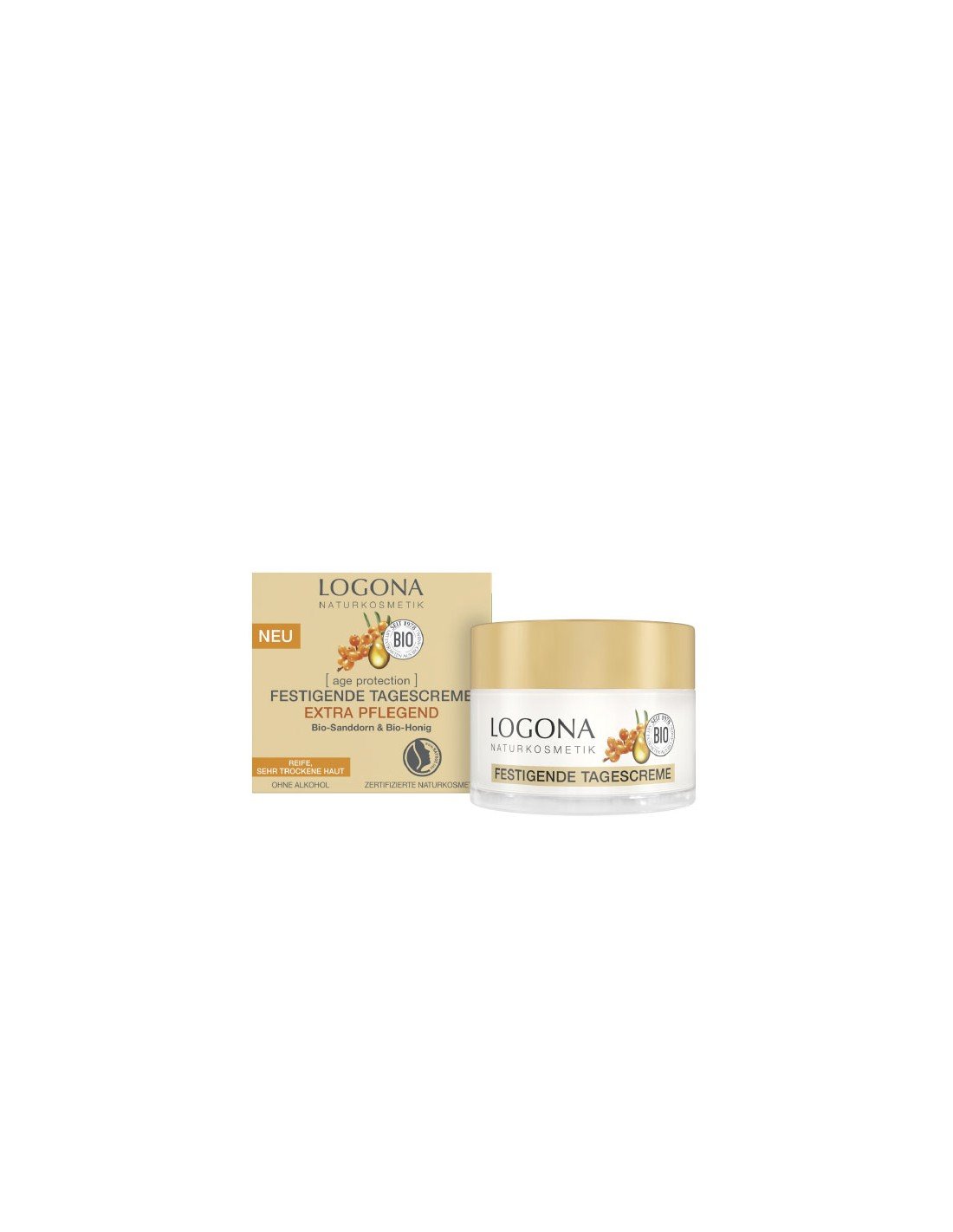 Logona Crema Día Reafirmante Ultra Nutritiva Age Protection 50ml