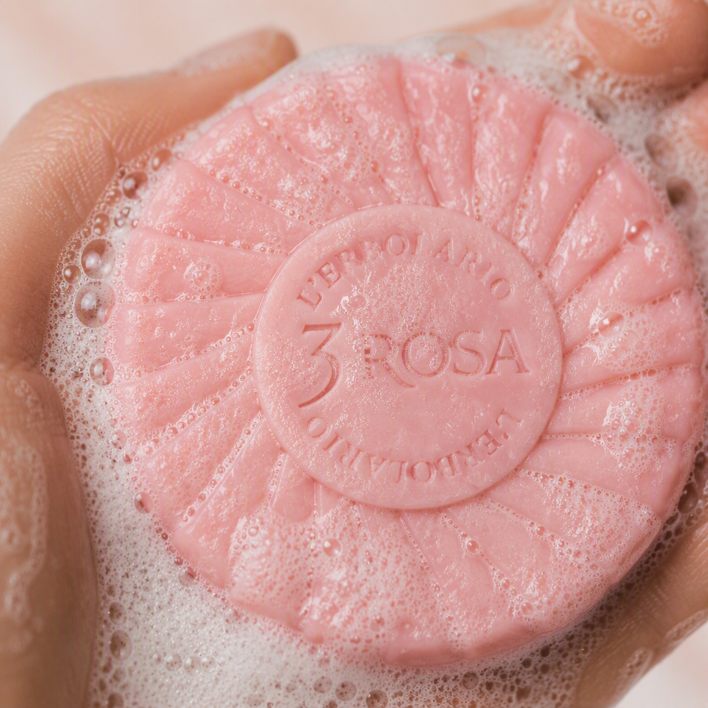 L'Erbolario 3 Rosa Jabón de Manos Perfumado 100gr - L'ERBOLARIO - cosmética natural