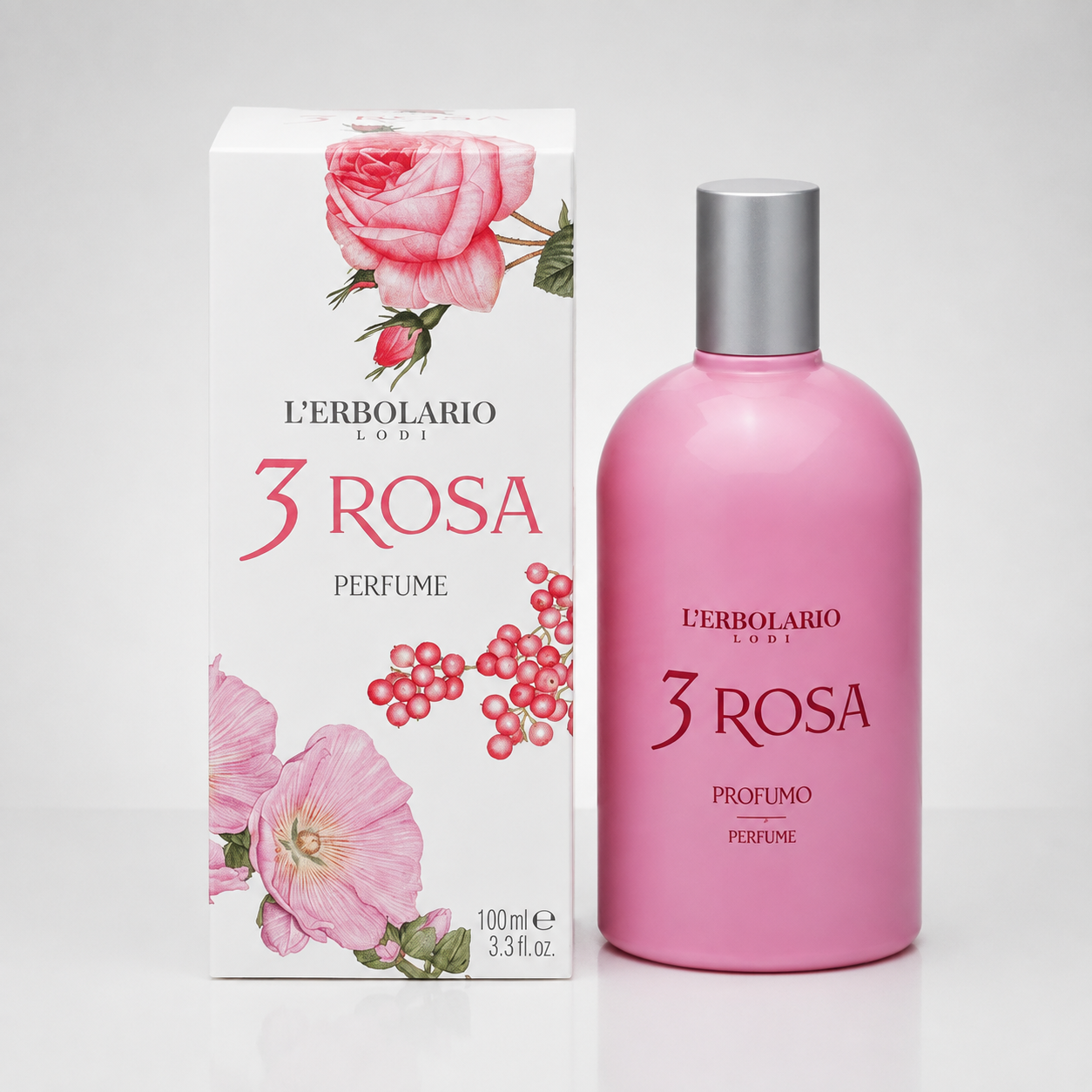 L'Erbolario 3 Rosa Perfume 100ml - L'ERBOLARIO - cosmética natural