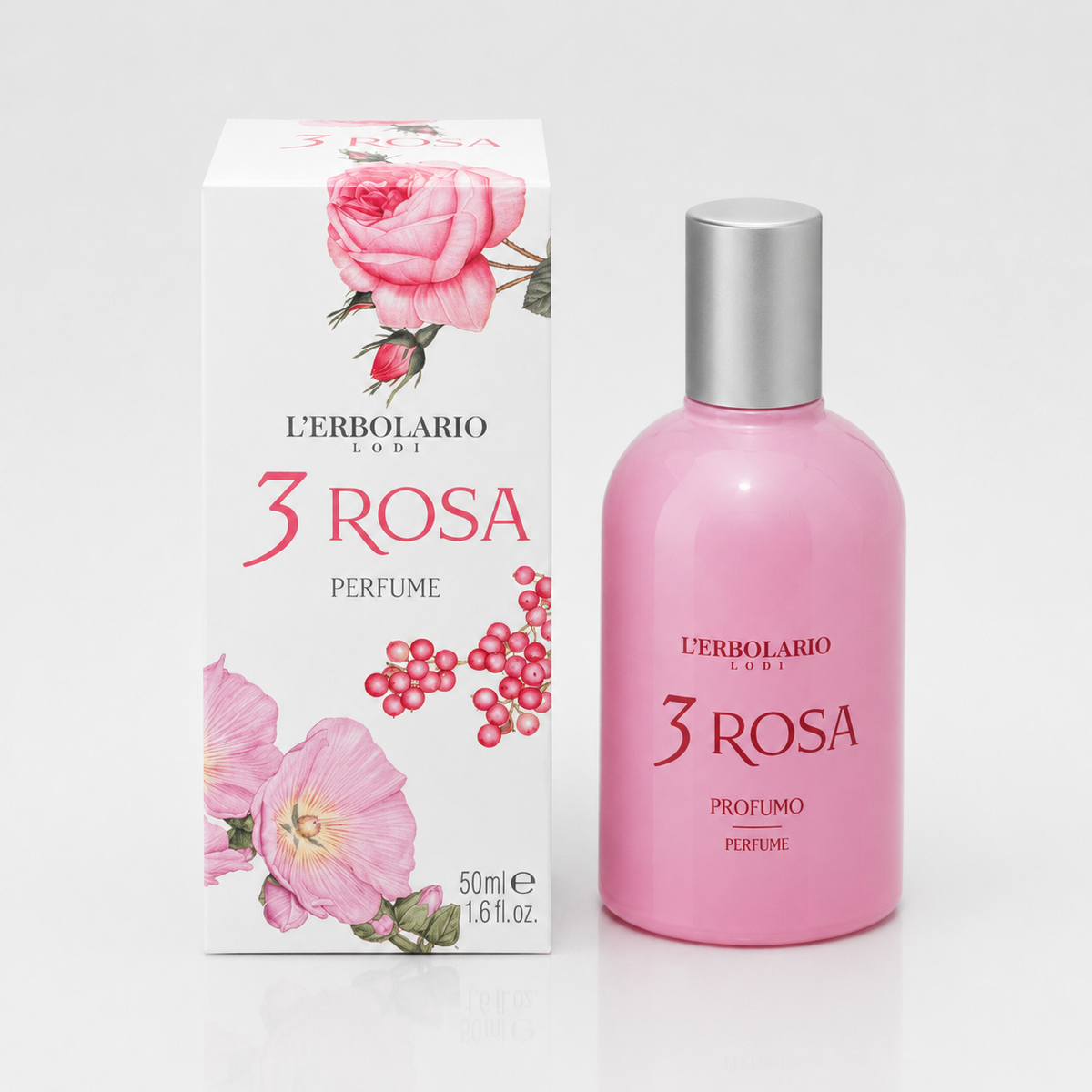 L'Erbolario 3 Rosa Perfume 50ml - L'ERBOLARIO - cosmética natural