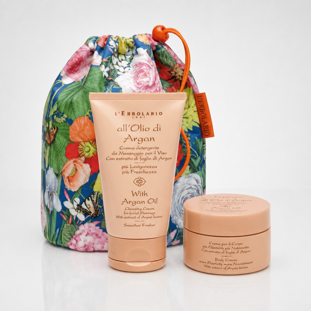 L'Erbolario BeautyBag Aceite de Argán 50ml + 150ml - L'ERBOLARIO - cosmética natural